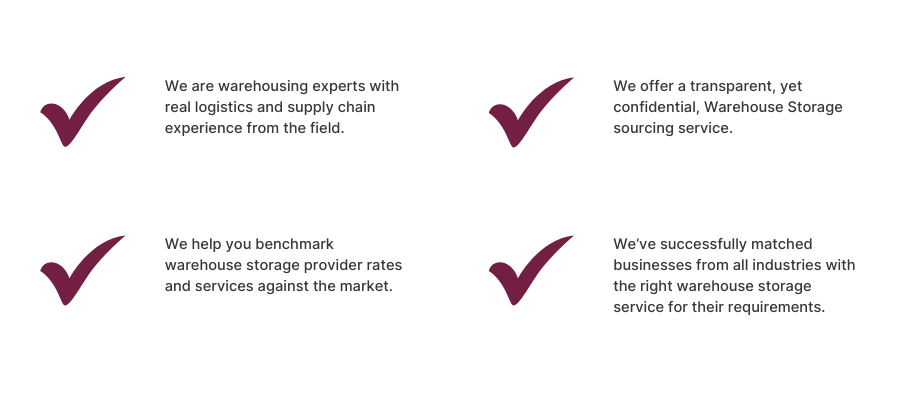 Why choose uTenant to source warehouse storage services